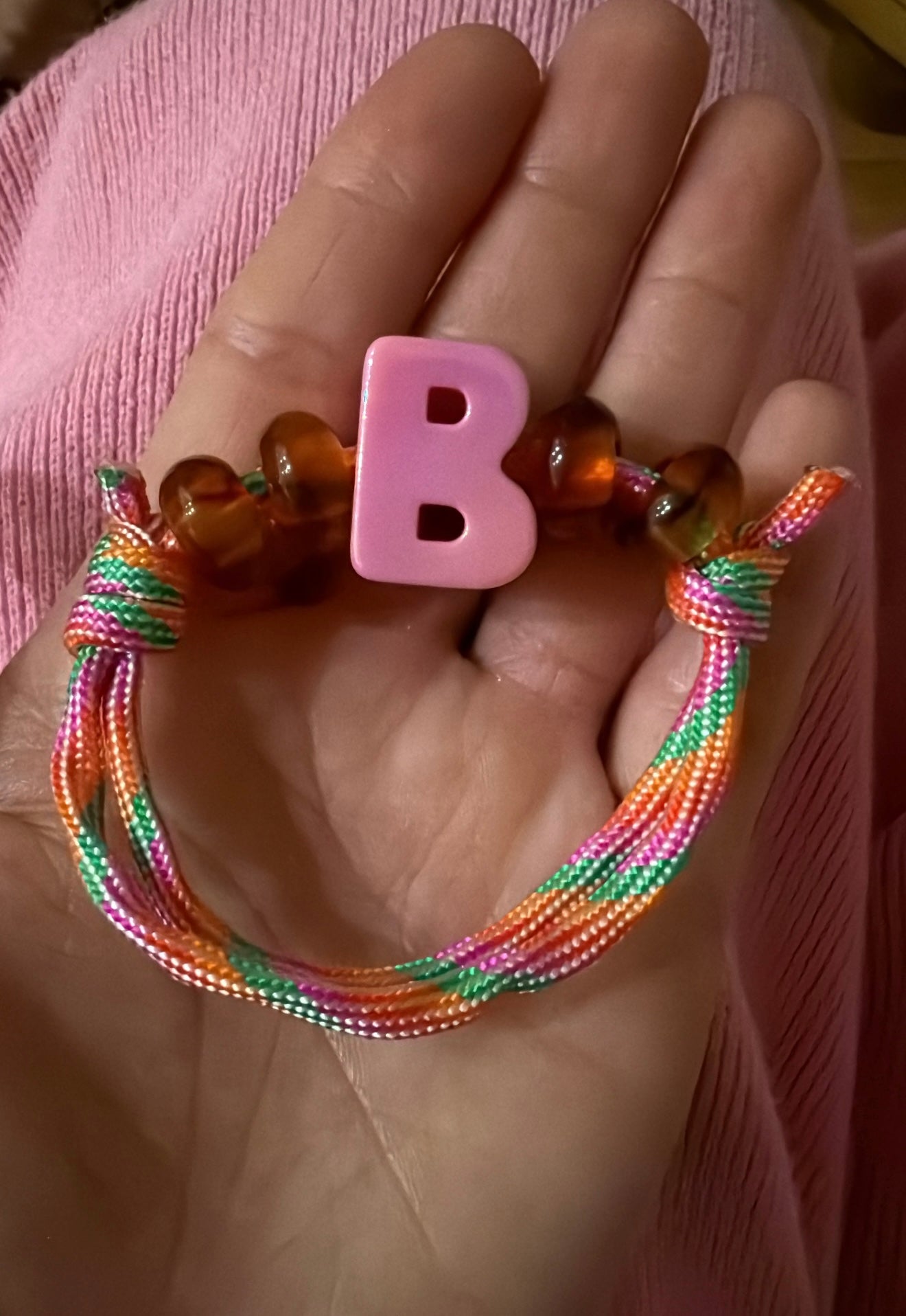 Letter B bracelet