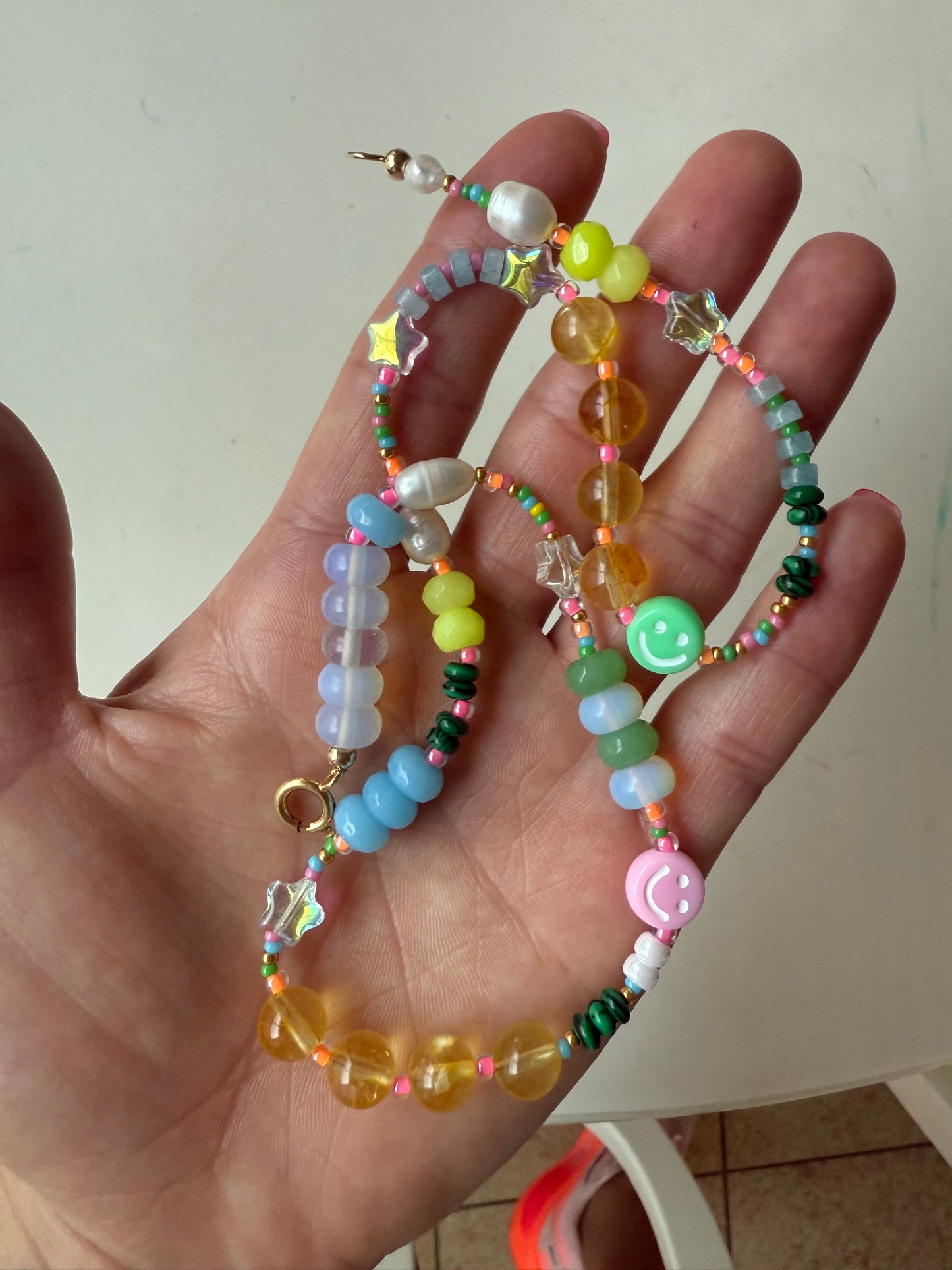 Smiley necklace