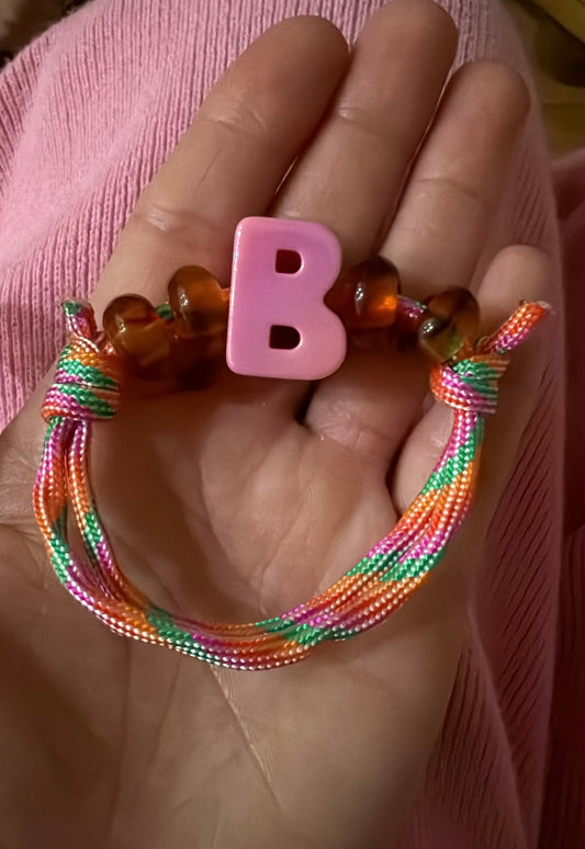 Letter B bracelet